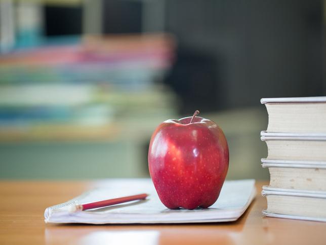 Bring an apple for an exceptional university teacher
