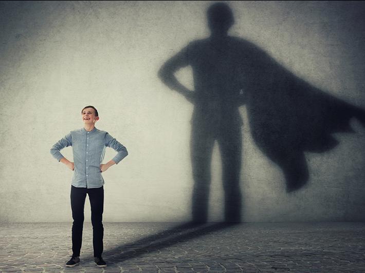 Scholar as superhero