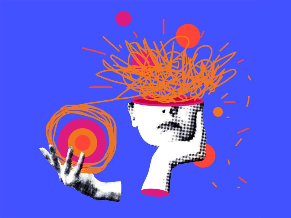 Critical thinking spotlight graphic