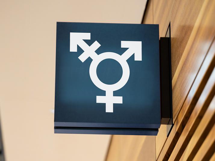 Symbol for gender-neutral toilet