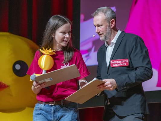 School taskers hosting a session