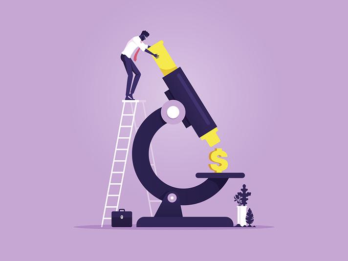 Funding bid for research illustration concept