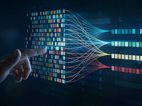 A visualisation of analysing data sets