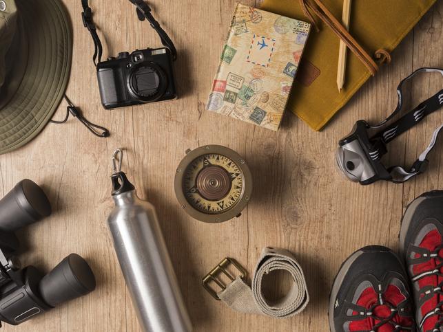 Equipment travellers will take on safari