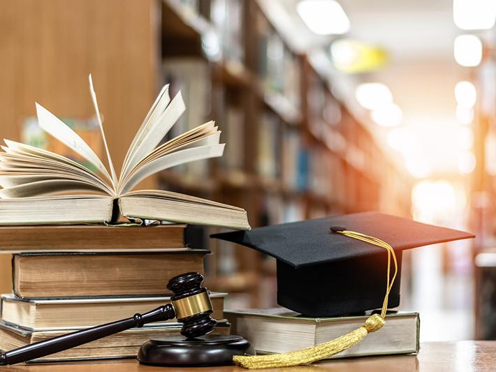 Business and legal education concept