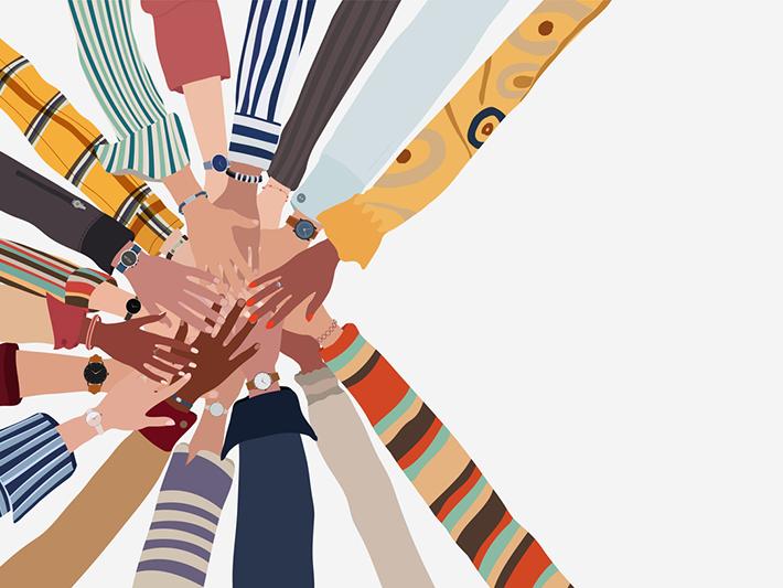 Racial justice concept