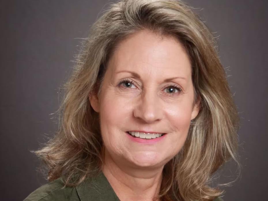 Trinity president Laura Allen