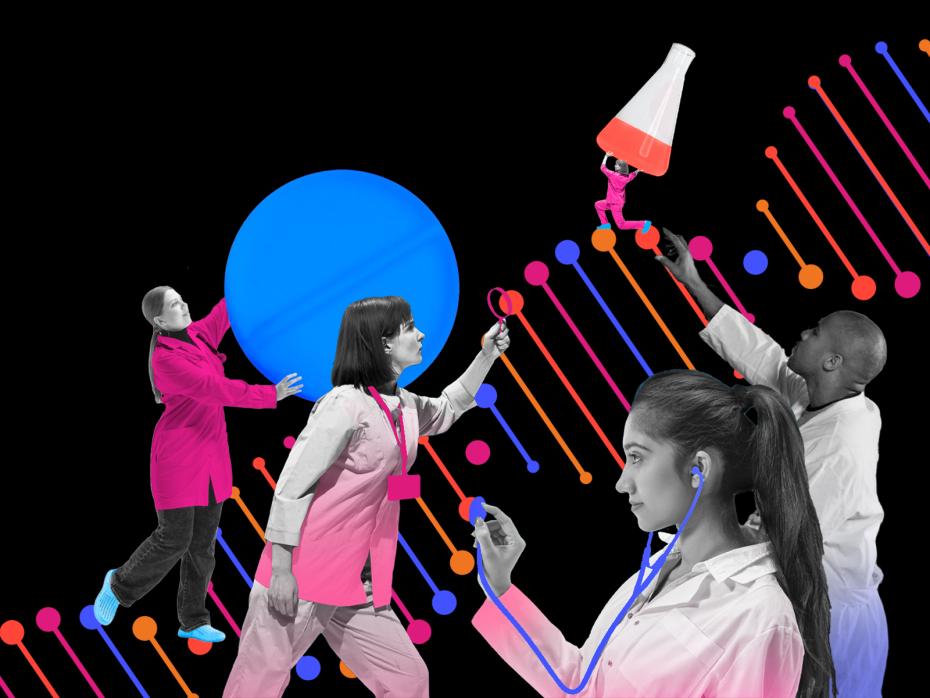 Scientists in STEM fields