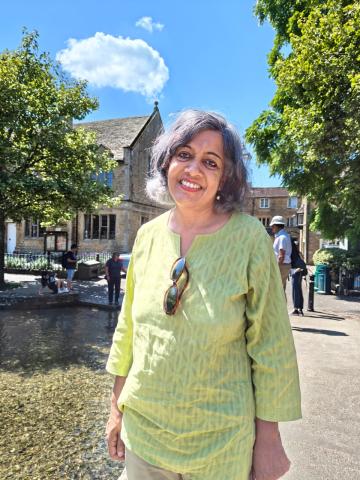 Parvati Raghuram is a professor of geography and migration at the Open University.