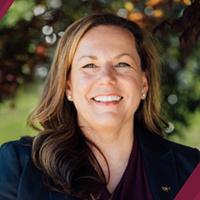 Saskia van de Gevel. Photo by Christina Franusich for Virginia Tech