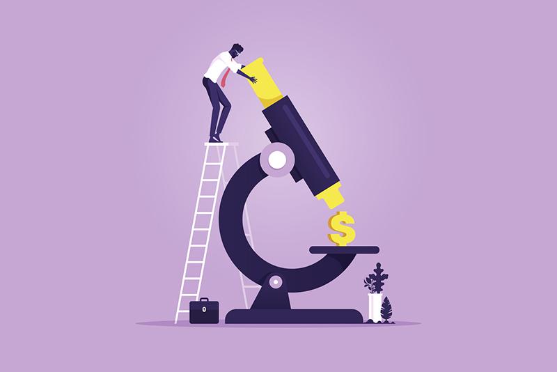 Funding bid for research illustration concept