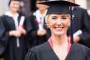 Female mature age student at graduation