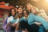 Multiracial group of students